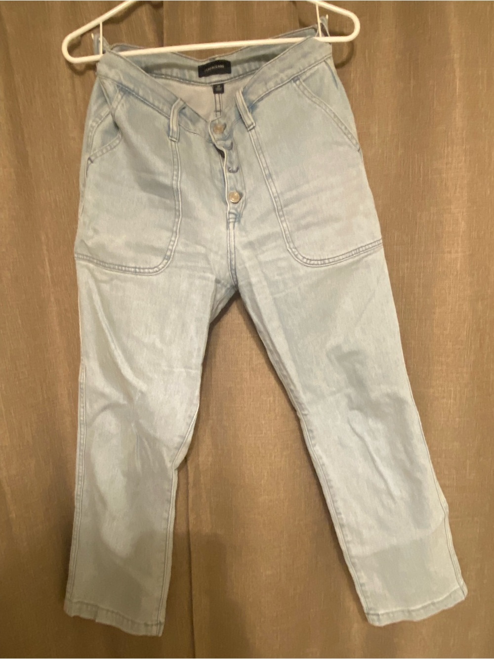 J.Crew Light Wash | straight leg | crop women’s Jeans - Button-Fly